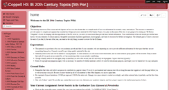 Desktop Screenshot of chsib20ct5.wikispaces.com
