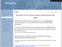 Tablet Screenshot of hillclasswiki.wikispaces.com