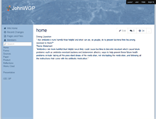 Tablet Screenshot of johnwgp.wikispaces.com