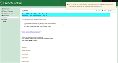 Desktop Screenshot of frenchpenpal.wikispaces.com