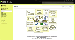 Desktop Screenshot of isteposter.wikispaces.com