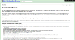 Desktop Screenshot of dunssundayschool.wikispaces.com