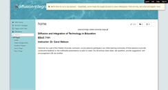 Desktop Screenshot of diffusion-integrationoftech.wikispaces.com