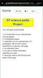 Mobile Screenshot of grade9scienceplummer.wikispaces.com