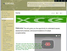Tablet Screenshot of edie502.wikispaces.com
