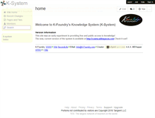Tablet Screenshot of k-system.wikispaces.com