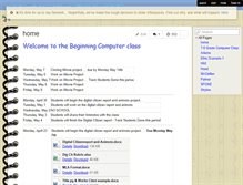 Tablet Screenshot of bradycomputerclass.wikispaces.com
