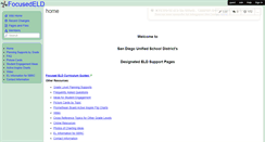 Desktop Screenshot of focusedeld.wikispaces.com