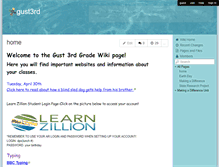 Tablet Screenshot of gust3rd.wikispaces.com