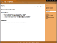 Tablet Screenshot of bio-scientist.wikispaces.com
