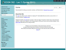 Tablet Screenshot of econ302.wikispaces.com