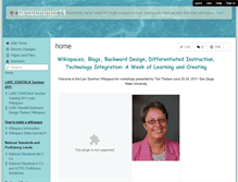 Tablet Screenshot of larcsummer11.wikispaces.com