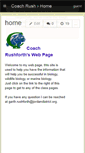 Mobile Screenshot of coach-rush.wikispaces.com