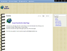 Tablet Screenshot of coach-rush.wikispaces.com