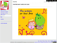Tablet Screenshot of contesantjordi0708.wikispaces.com