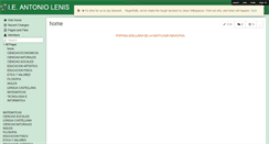 Desktop Screenshot of antoniolenis.wikispaces.com