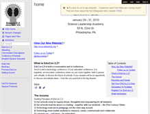 Tablet Screenshot of educon22.wikispaces.com