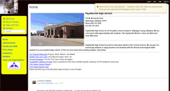 Desktop Screenshot of fayettevillehighschool.wikispaces.com