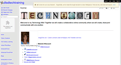 Desktop Screenshot of dtsdtechtraining.wikispaces.com