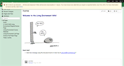 Desktop Screenshot of livingenvironmentsaccone.wikispaces.com