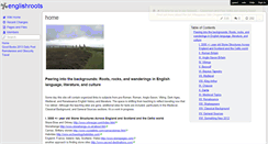Desktop Screenshot of englishroots.wikispaces.com
