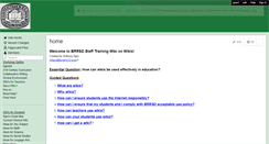 Desktop Screenshot of brrsd.wikispaces.com