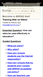 Mobile Screenshot of brrsd.wikispaces.com