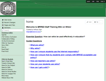 Tablet Screenshot of brrsd.wikispaces.com