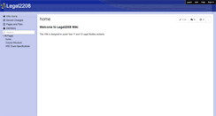 Desktop Screenshot of legal2208.wikispaces.com