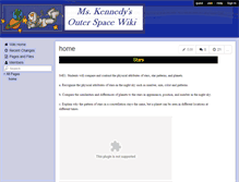 Tablet Screenshot of kennedy-outerspace.wikispaces.com