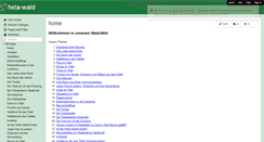 Desktop Screenshot of hela-wald.wikispaces.com