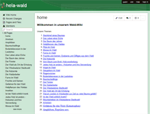 Tablet Screenshot of hela-wald.wikispaces.com