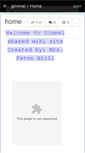 Mobile Screenshot of gimmel.wikispaces.com