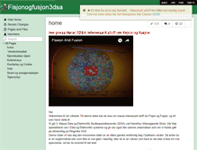 Tablet Screenshot of fisjonogfusjon3dsa.wikispaces.com