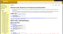 Desktop Screenshot of macs7.wikispaces.com