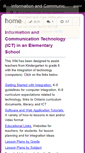 Mobile Screenshot of ict-greenbrier.wikispaces.com