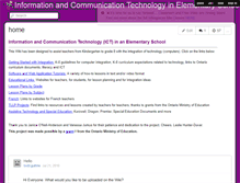 Tablet Screenshot of ict-greenbrier.wikispaces.com