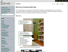 Tablet Screenshot of boxlab.wikispaces.com