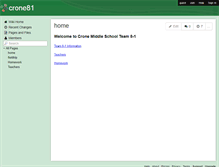 Tablet Screenshot of crone81.wikispaces.com