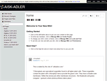 Tablet Screenshot of aisk-adler.wikispaces.com