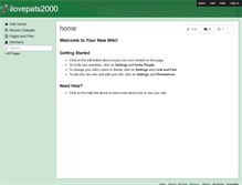 Tablet Screenshot of ilovepats2000.wikispaces.com
