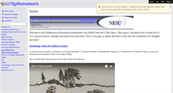 Desktop Screenshot of iu19giftednetwork.wikispaces.com