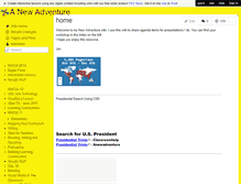 Tablet Screenshot of anewadventure.wikispaces.com