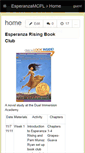 Mobile Screenshot of esperanzamcpl.wikispaces.com