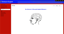 Desktop Screenshot of dickson-english.wikispaces.com