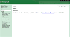 Desktop Screenshot of historie8.wikispaces.com