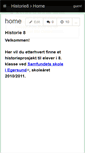 Mobile Screenshot of historie8.wikispaces.com
