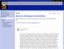 Tablet Screenshot of drdavidsutton.wikispaces.com