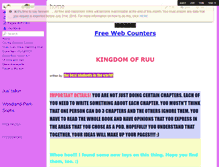Tablet Screenshot of kingdomofruu.wikispaces.com