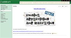 Desktop Screenshot of cct356-w11.wikispaces.com